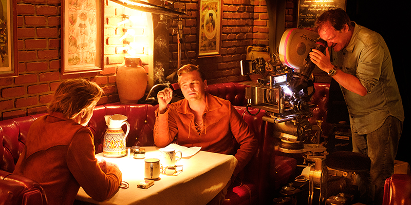 tarantinobrad-pitt-di-caprio Recensione C'era una volta a Hollywood, il Tarantino più Autoriale