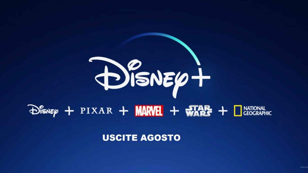 Uscite Disney+ Agosto 2020