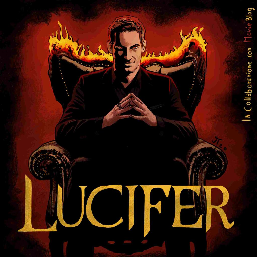 Lucifer-by-johntaf-scaled Recensione Lucifer 5 - Prima Parte della serie con Tom Ellis