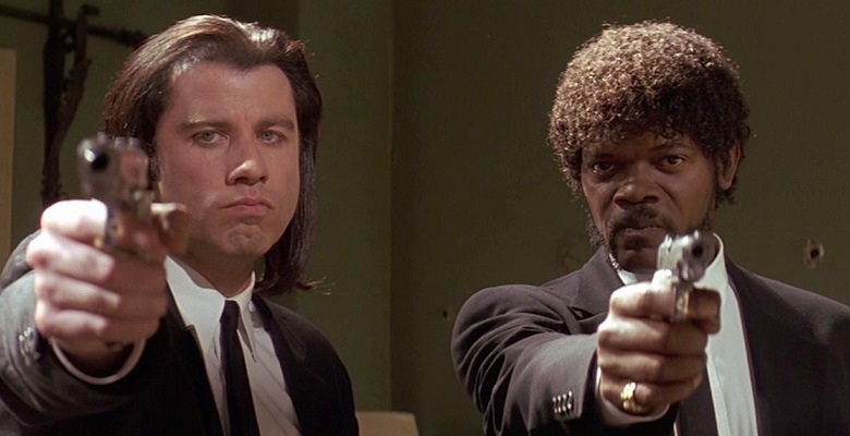 pulp-fiction-travolta-jackson I Migliori Film di John Travolta: Premi e Riconoscimenti
