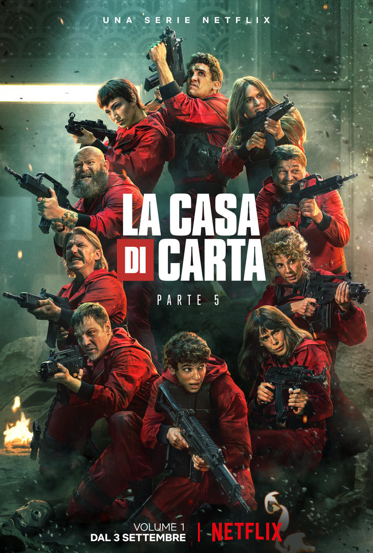 preview La Casa di Carta Parte 5, Trailer e Locandina Ufficiale