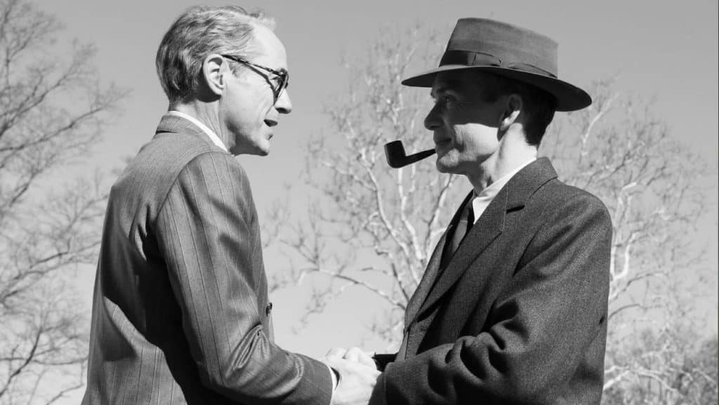 Oppenheimer review: Cillian Murphy and Robert Downey Junior in a scene from the film
